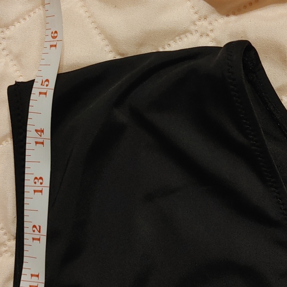 Cupshe Black Bikini Bottom Women's Size XXL Hi-Cut NWOT - Picture 4 of 6